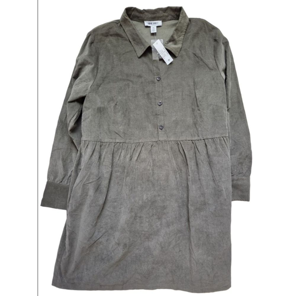 Women's Nine West Dress Size XXL Green